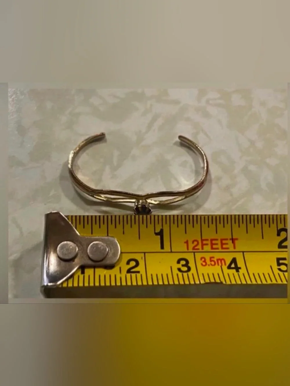 Vintage Gold Tone Baby / Doll Costume Bracelet #9028